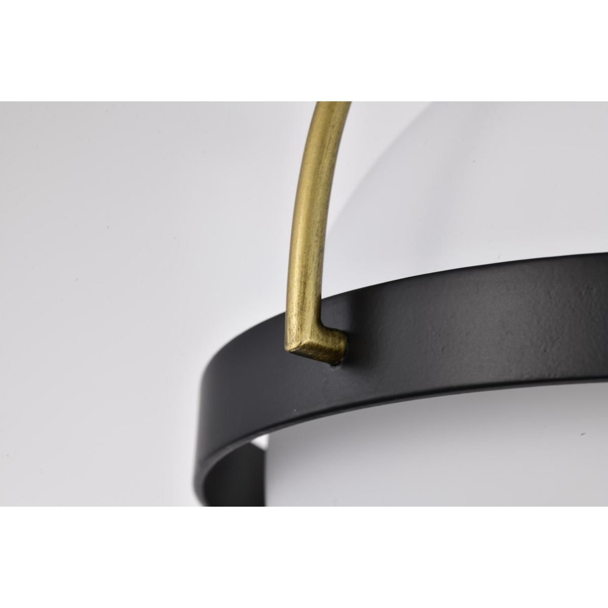 Lakeshore 10 in. Flush Mount Light Matte Black Finish - Bees Lighting