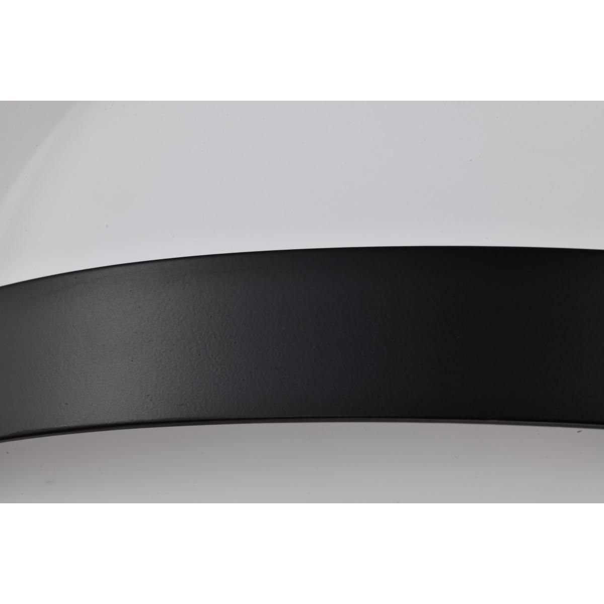 Lakeshore 18 in. Flush Mount Light Matte Black Finish - Bees Lighting
