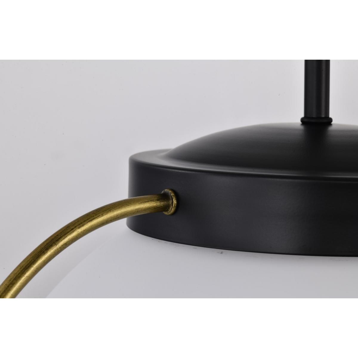 Lakeshore 13 in. Pendant Light Matte Black Finish - Bees Lighting