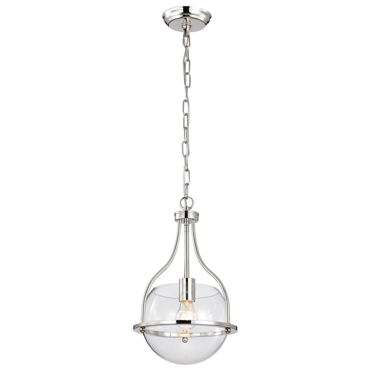 Amado Pendant Light, Clear Glass