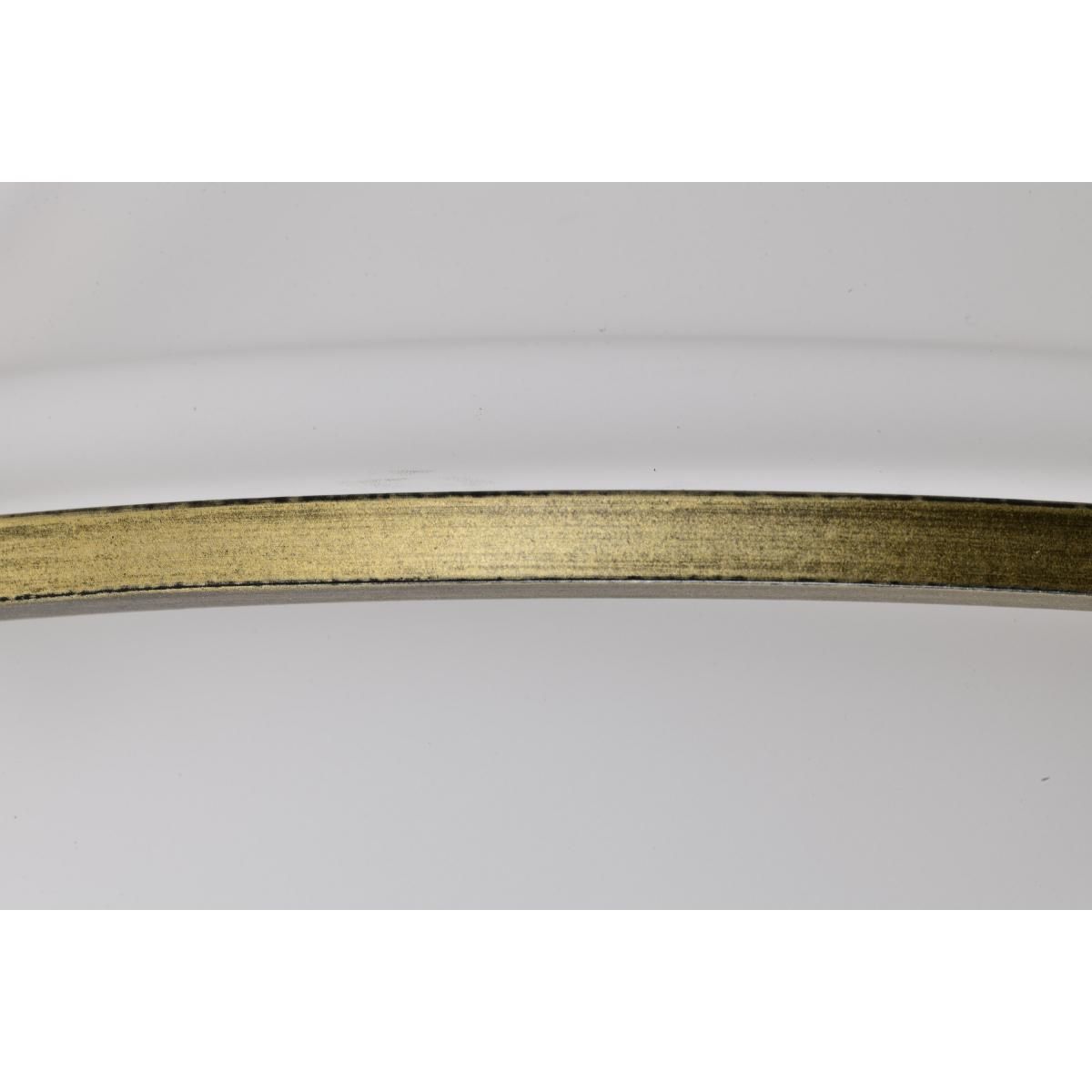 Valdora 10 in. Flush Mount Light Natural Brass Finish - Bees Lighting
