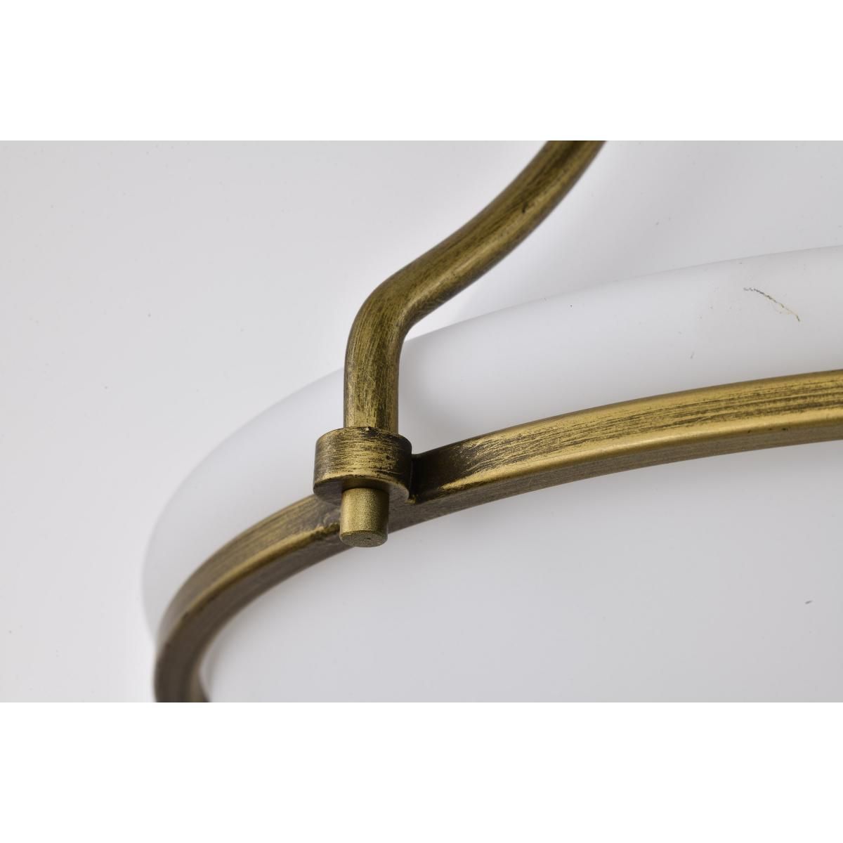 Valdora 14 in. Flush Mount Light Natural Brass Finish - Bees Lighting