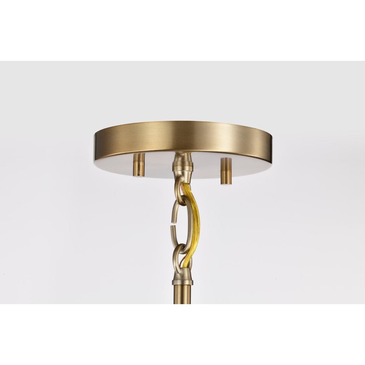Alexis 15 in. Pendant Light Brass Finish - Bees Lighting