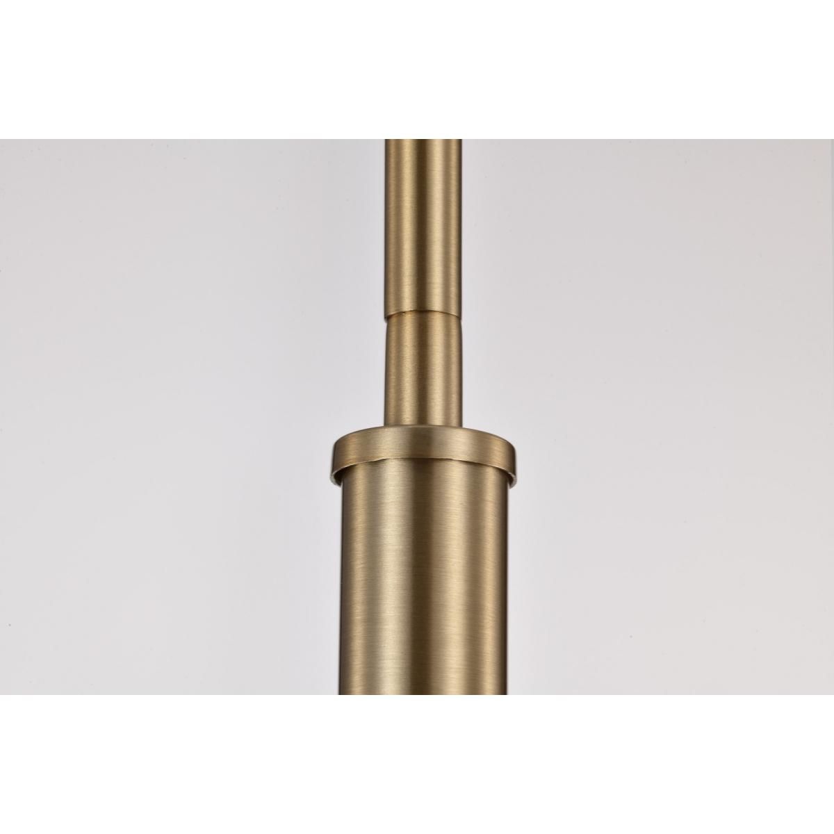 Alexis 11 in. Pendant Light Brass Finish - Bees Lighting