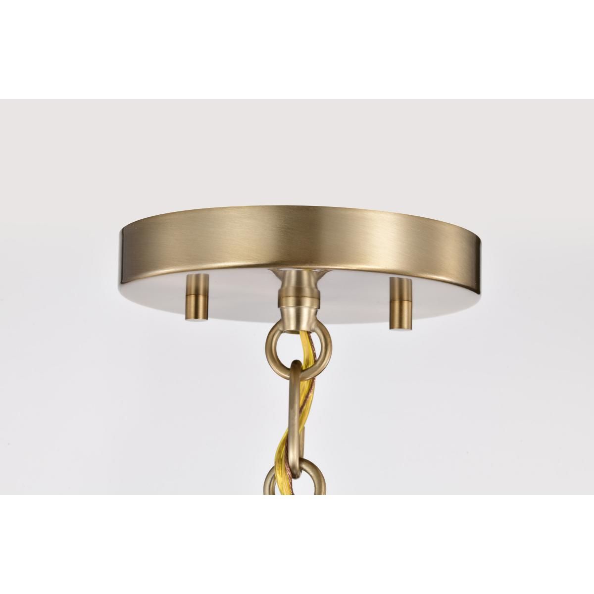 Alexis 11 in. Pendant Light Brass Finish - Bees Lighting
