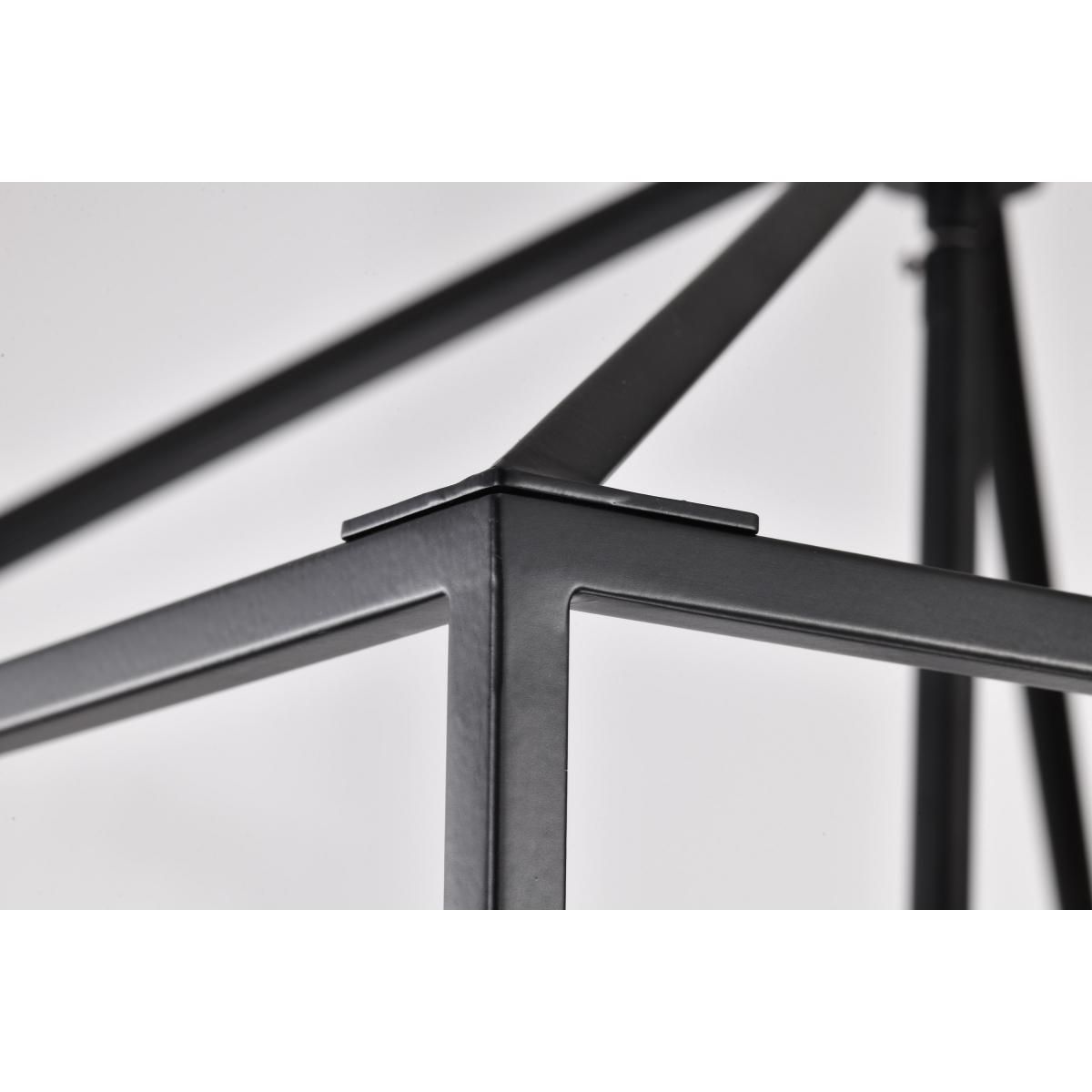 Emma 20 in. 4 lights Pendant Light Matte Black Finish - Bees Lighting