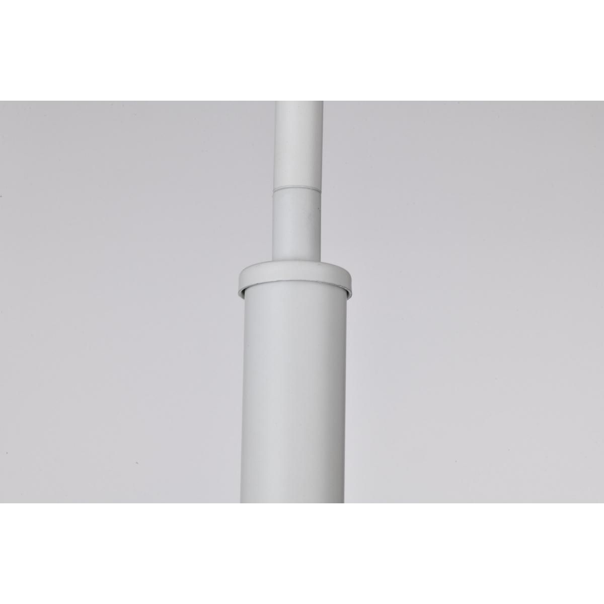 Alexis 11 in. Pendant Light Matte White Finish - Bees Lighting