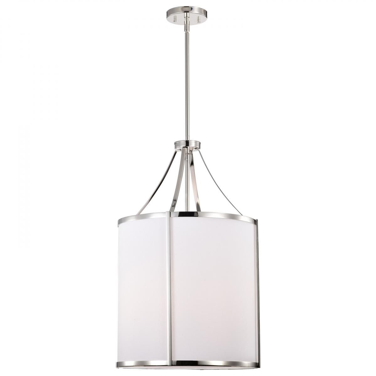 Easton 16 in. 3 lights Pendant Light Polished Nickel Finish - Bees Lighting