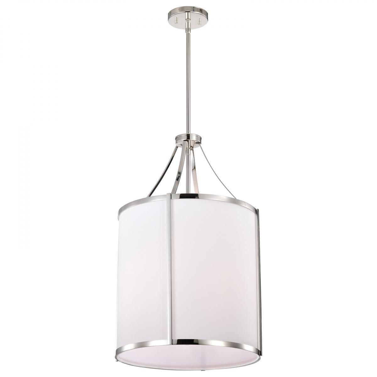 Easton 16 in. 3 lights Pendant Light Polished Nickel Finish - Bees Lighting