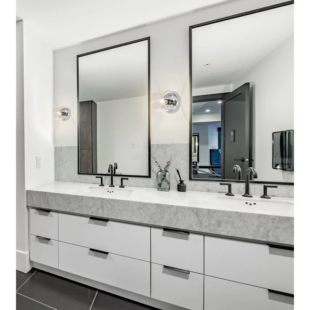 Marlowe 5" Vanity, Polished Nickel Finish - Bees Lighting