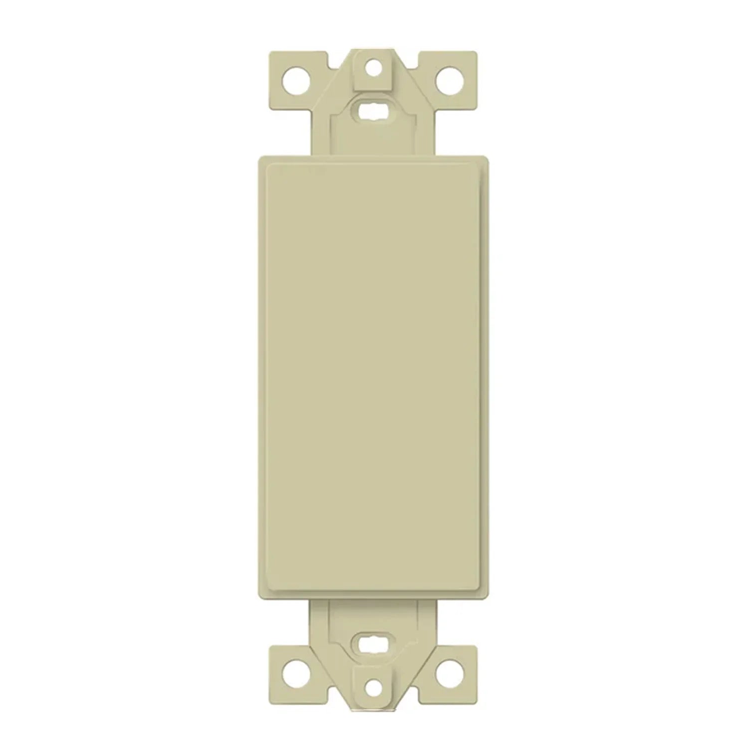 Blank Decorator Wall Plate Insert, Ivory - Bees Lighting