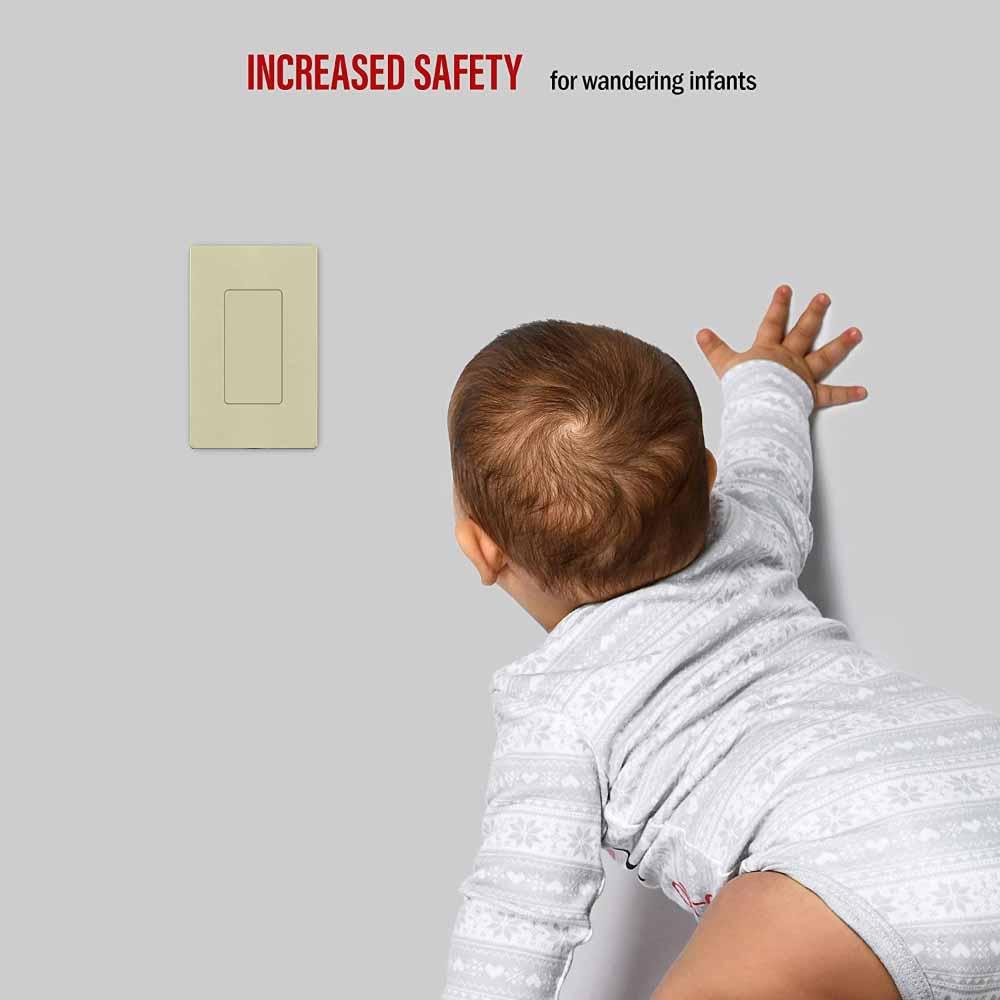 Blank Decorator Wall Plate Insert, Ivory - Bees Lighting