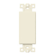 Blank Decorator Wall Plate Insert, Light Almond - Bees Lighting