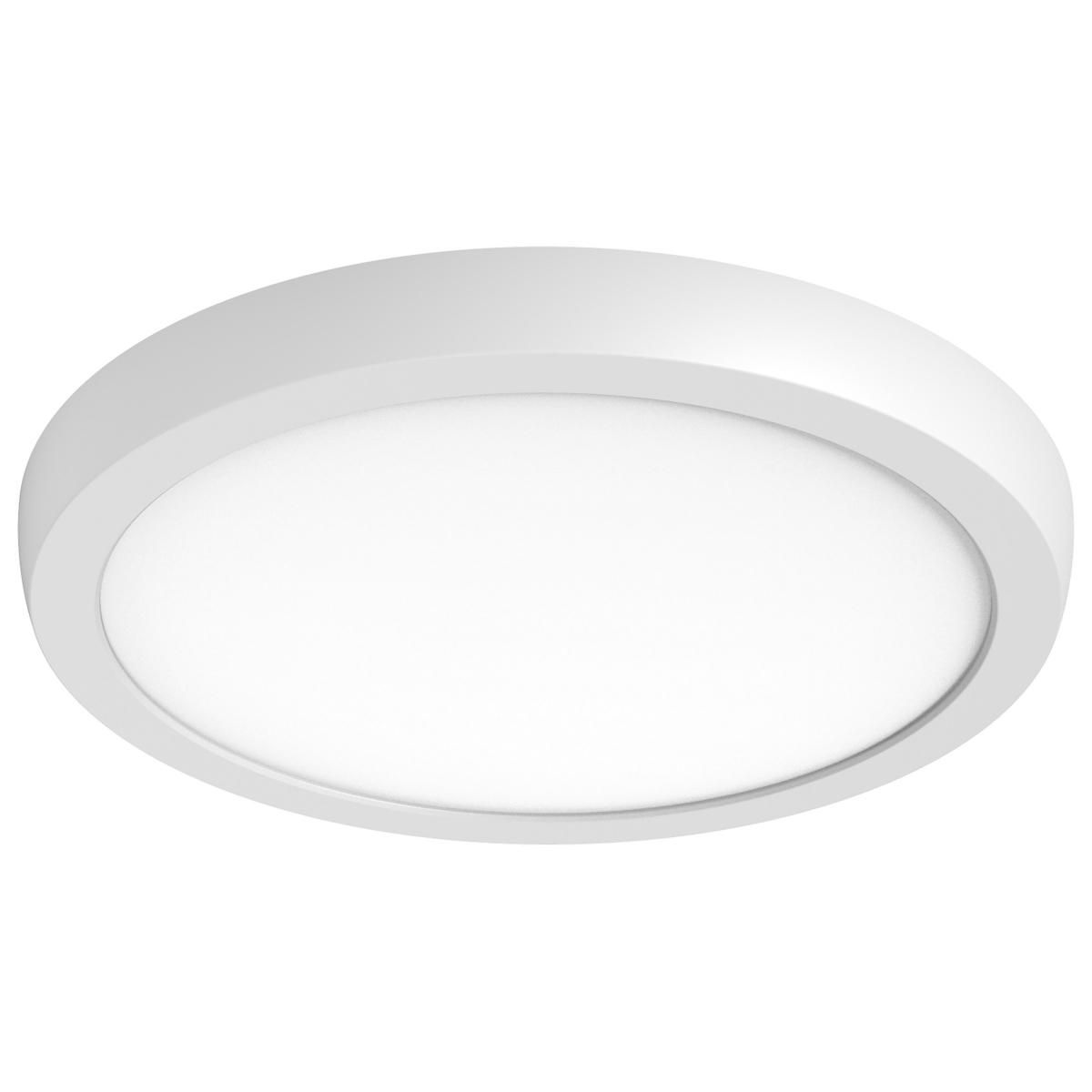 Blink Pro Plus 12 in. LED Round Disk Light 20W Selectable CCT White Finish - Bees Lighting