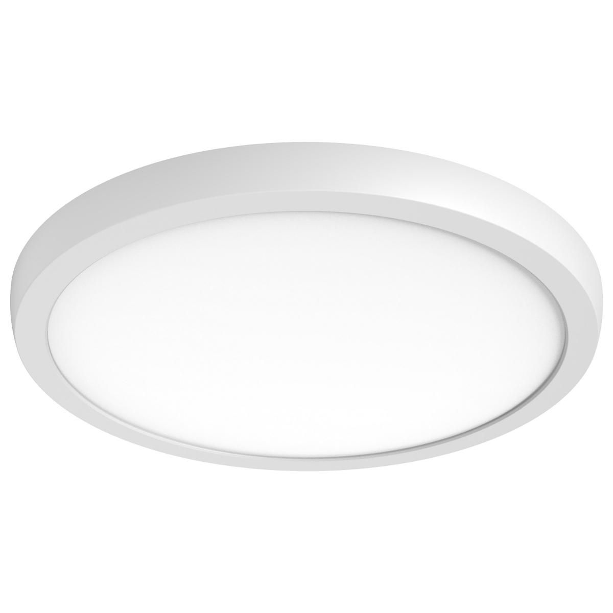 Blink Pro Plus 15 in. LED Round Disk Light 29W Selectable CCT White Finish - Bees Lighting