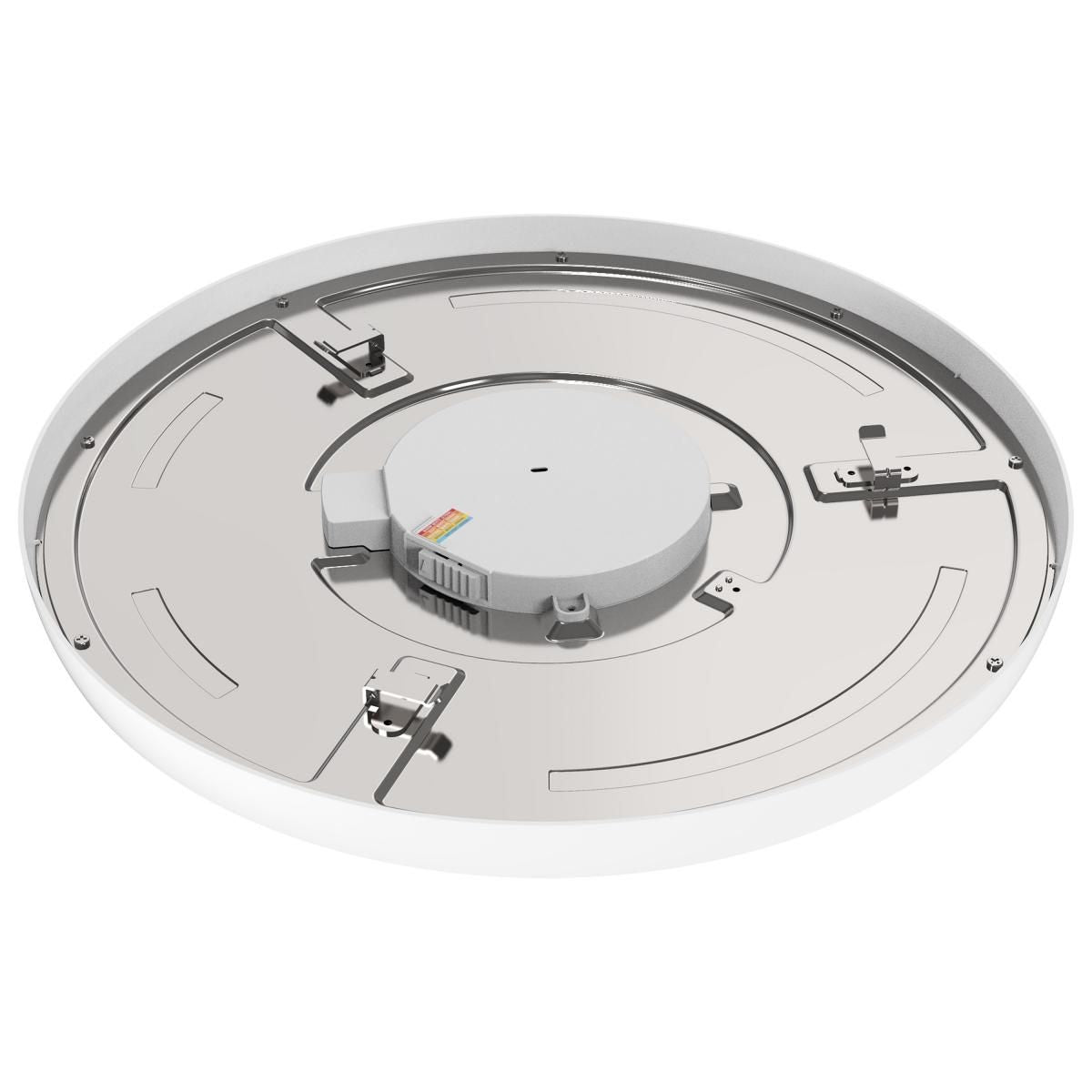 Blink Pro Plus 15 in. LED Round Disk Light 29W Selectable CCT White Finish - Bees Lighting
