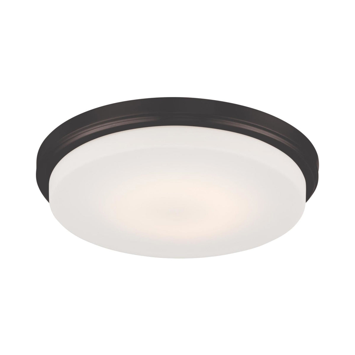 Dale 13 in. LED Flush Mount Light Nickel Finish - Bees Lighting