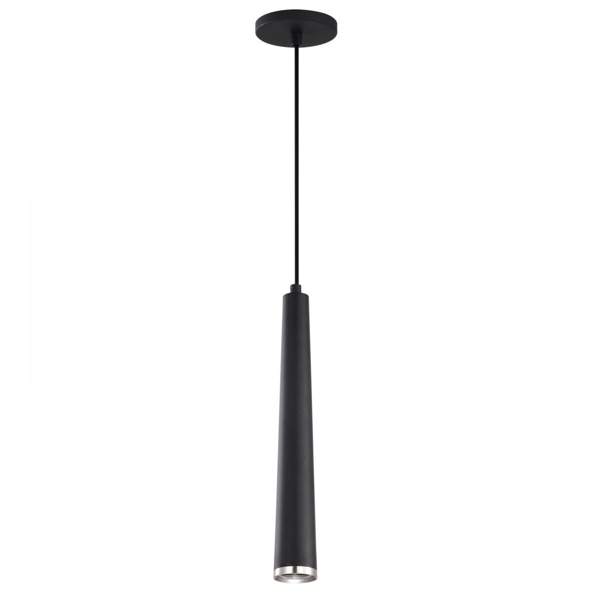 Melrose 16" LED Pendant Light, Matte Black and Brushed Nickel Finish - Bees Lighting