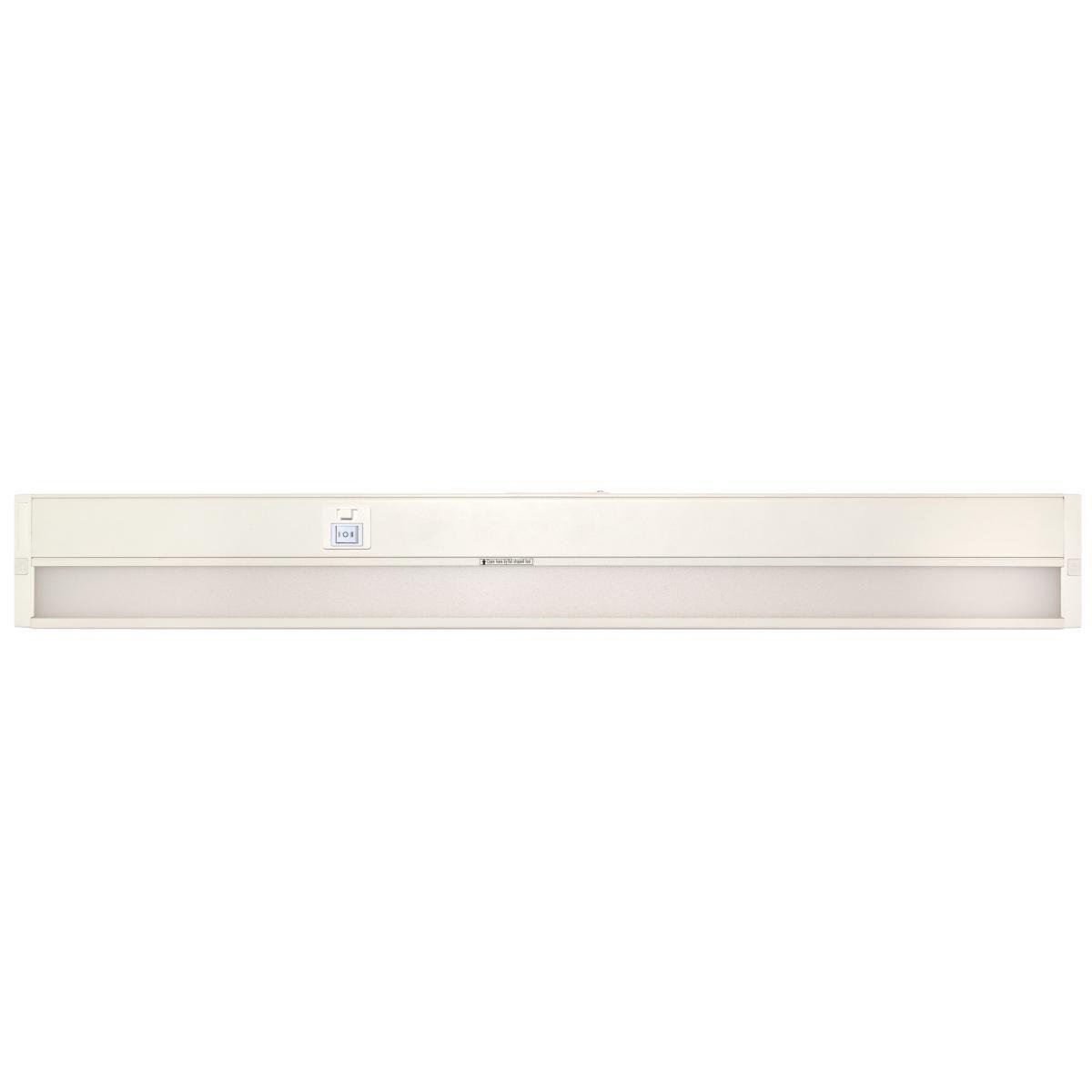 Counter Quick 28 Inch Under Cabinet LED Light, 1366 Lumens, Linkable, CCT Selectable 30K/40K/50K, 120V - Bees Lighting