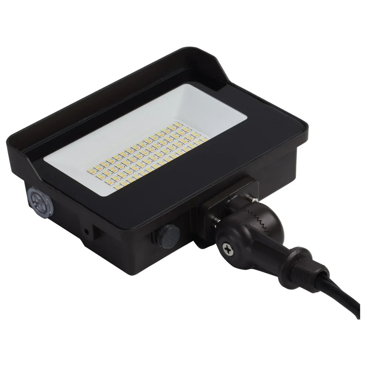 LED Flood Light, 35W, 5000 Lumens, 30K/40K/50K, 120-347V, Knuckle - Bees Lighting