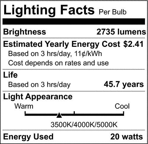 2,830 Lumens 2ft LED Strip Light Fixture 20 Watts 35K/40K/50K 120-277V Battery Backup Motion Sensor - Bees Lighting