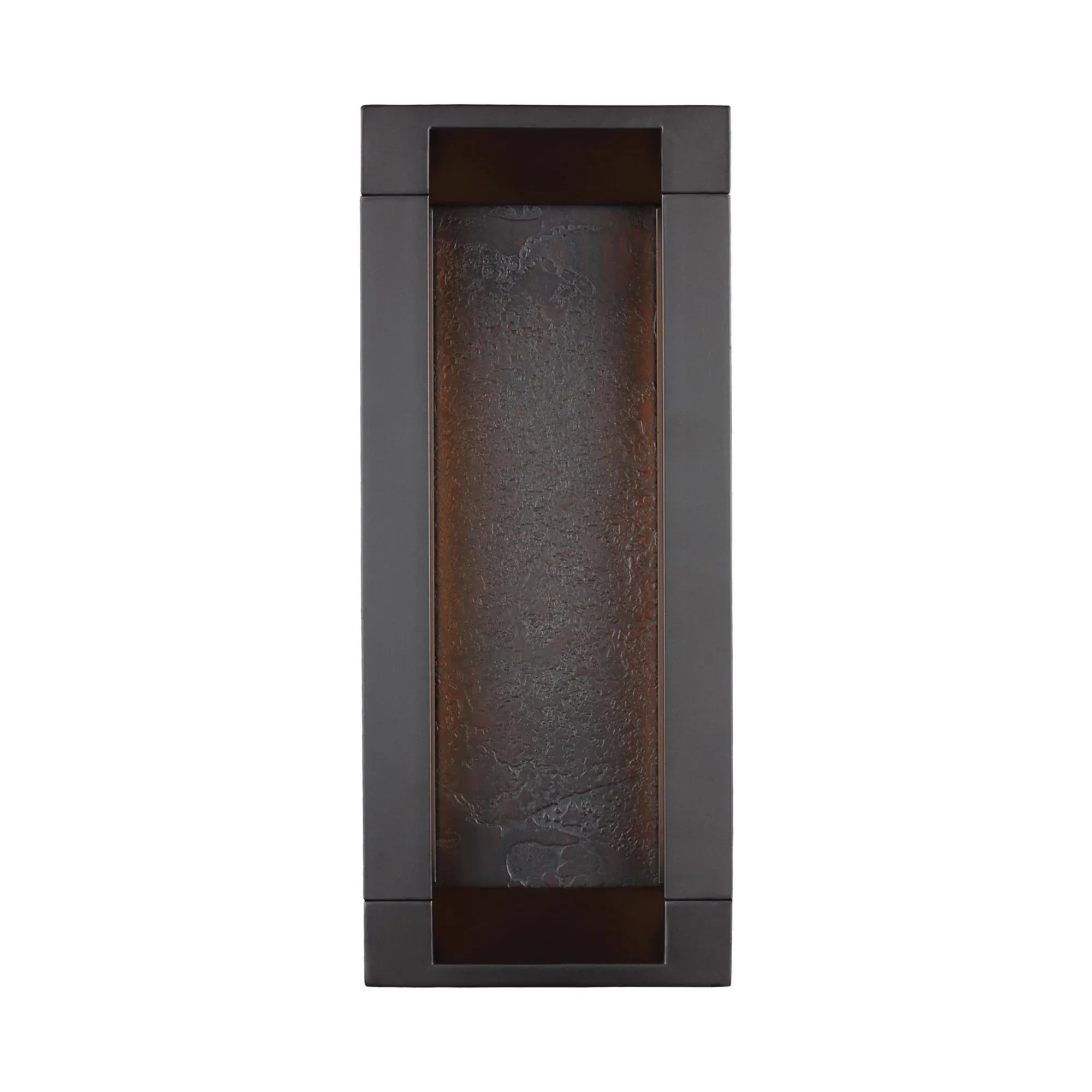 Mattix 15" Outdoor Small LED Sconce, Oil Rubbed Bronze Finish - Bees Lighting