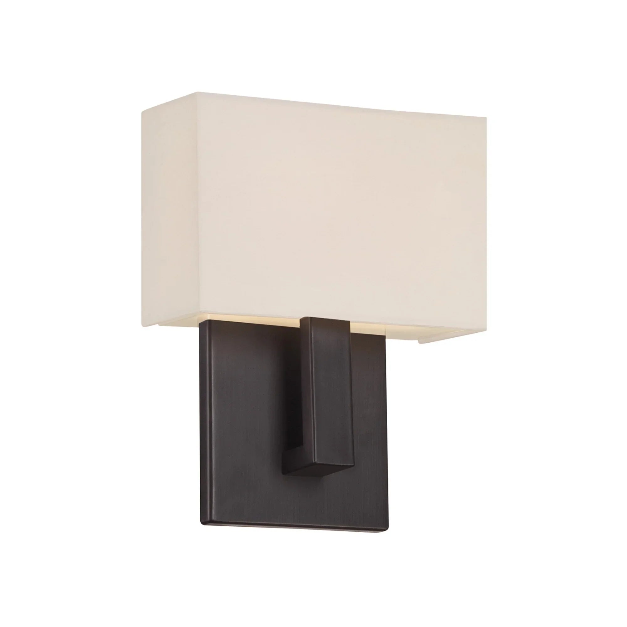 Manhattan 9" LED Wall Sconce, Brushed Bronze Finish - Bees Lighting