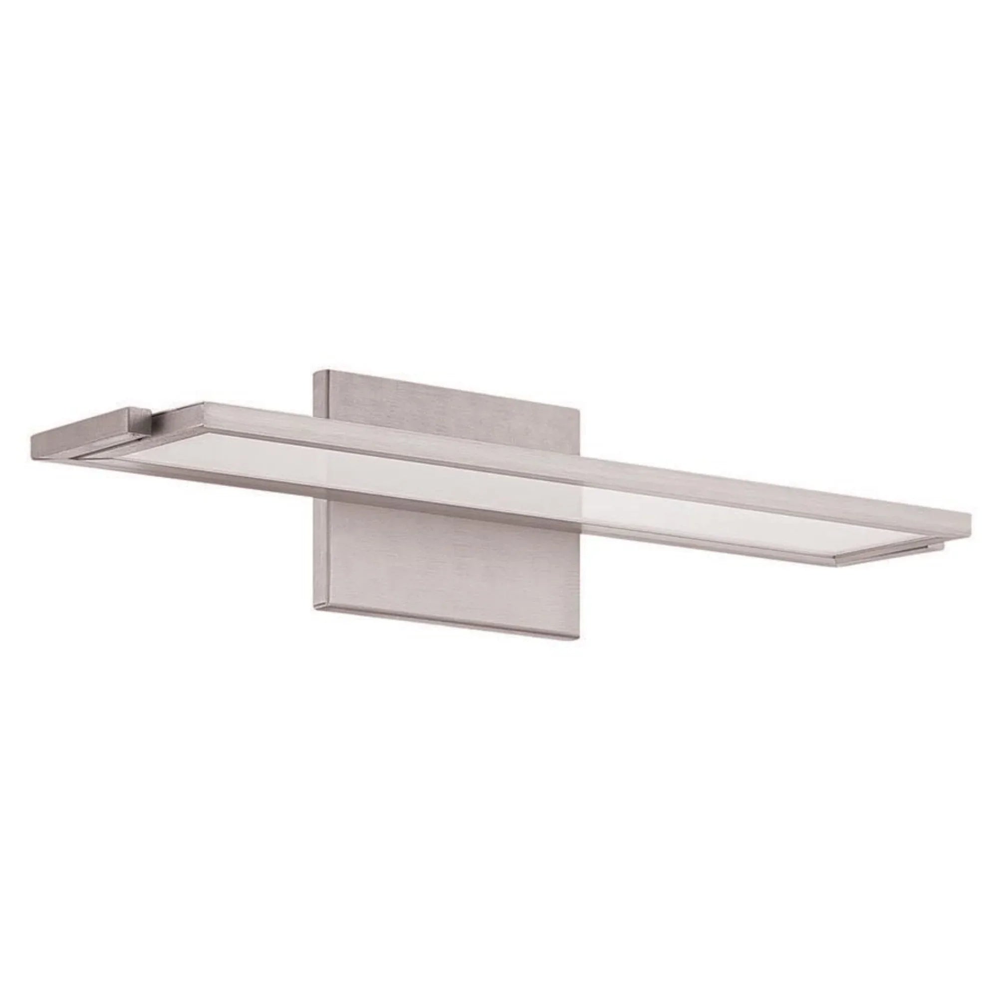 Line 18" LED Bathroom Vanity, Brushed Aluminum Finish - Bees Lighting