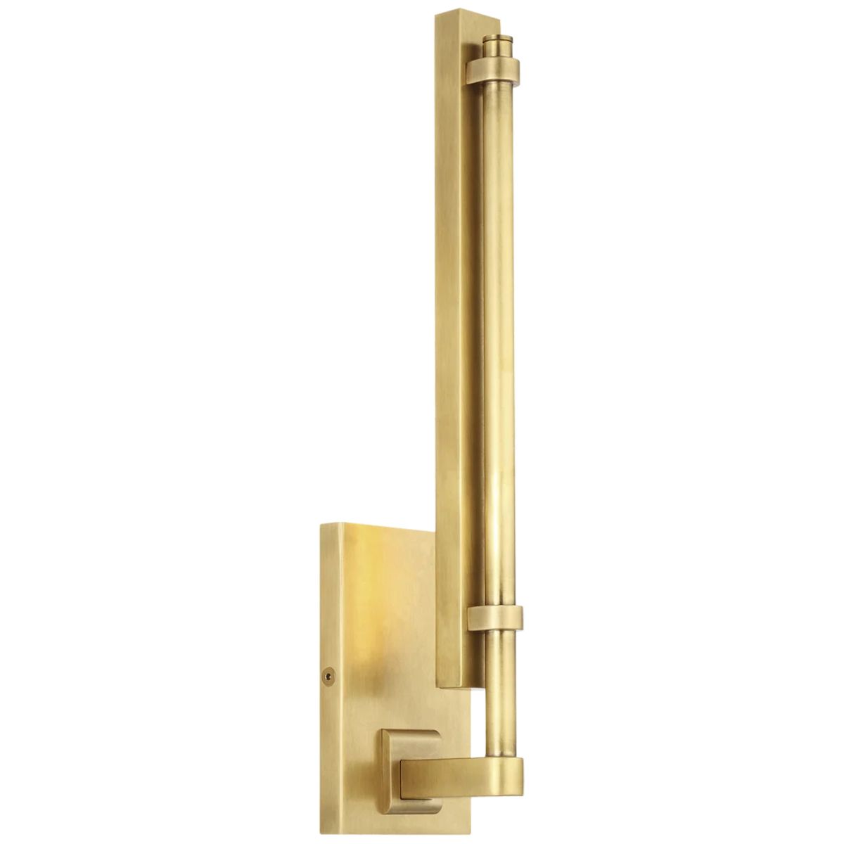 Kal 13 in. LED Armed Sconce 120V Brass finish - Bees Lighting