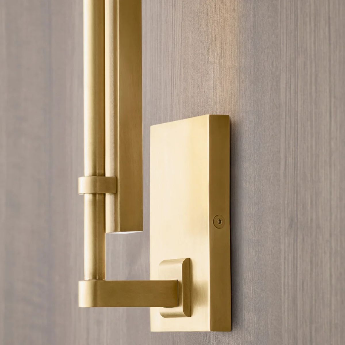 Kal 13 in. LED Armed Sconce 120V Brass finish - Bees Lighting