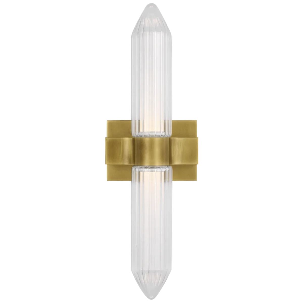 Langston 23 in. LED Bath Sconce 120V Brass finish - Bees Lighting