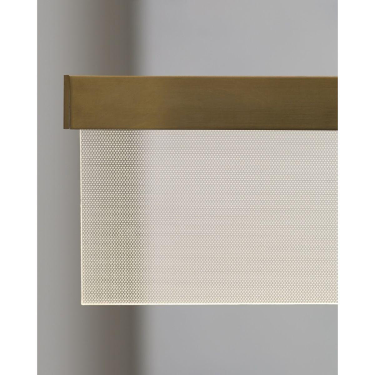 Sweep 59 in. 5 Lights LED Chandelier Brass Finish - Bees Lighting