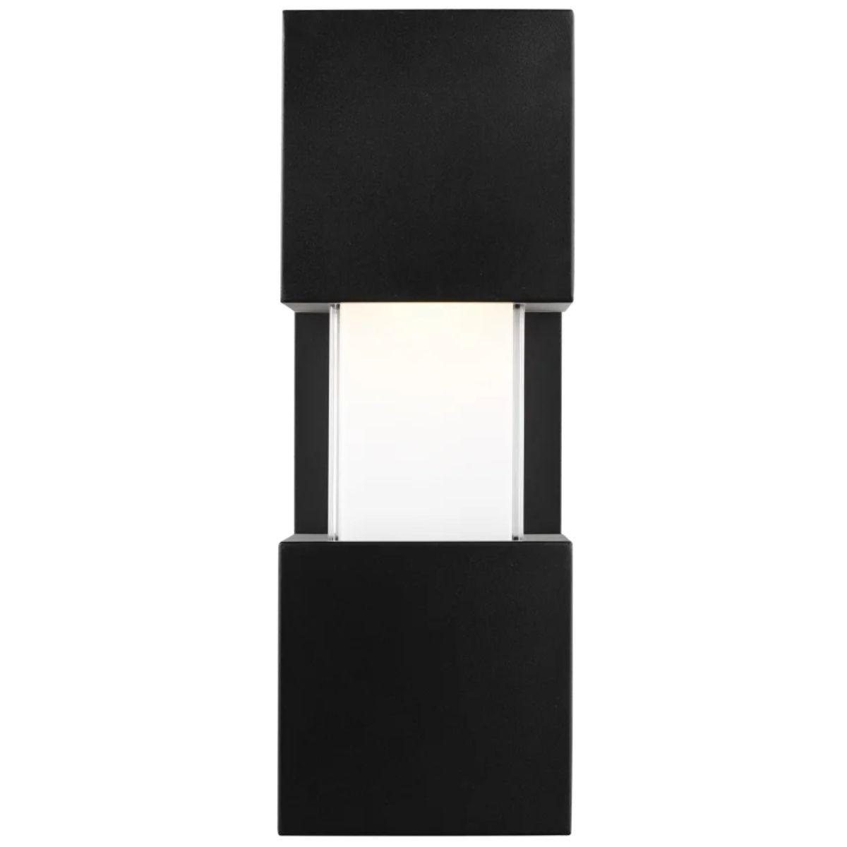 Leagan 18 in. LED Wall Light 2700K Black finish - Bees Lighting