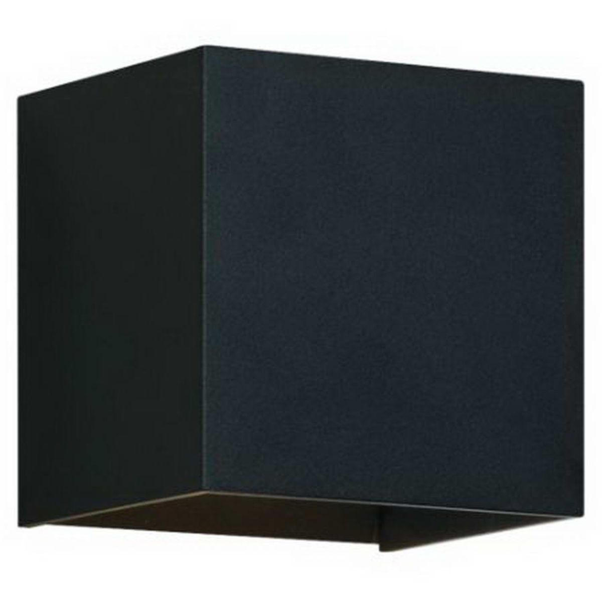 Vex 5 In. LED Outdoor Wall Sconce 554 Lumens Black Finish - Bees Lighting