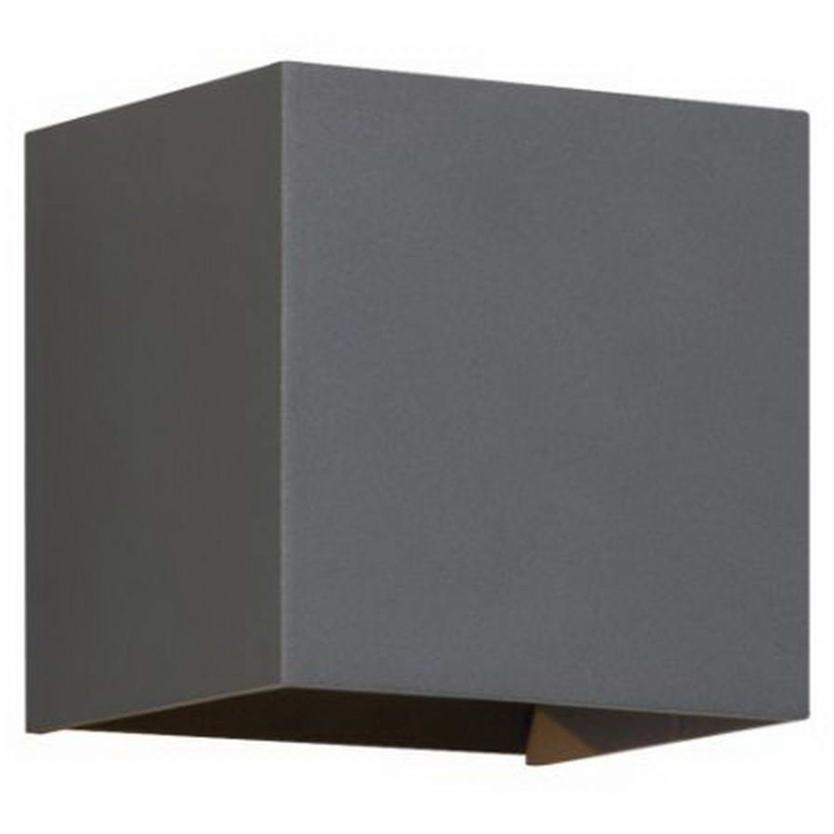 Vex 5 In. LED Outdoor Wall Sconce 554 Lumens 3000K Gray Finish - Bees Lighting