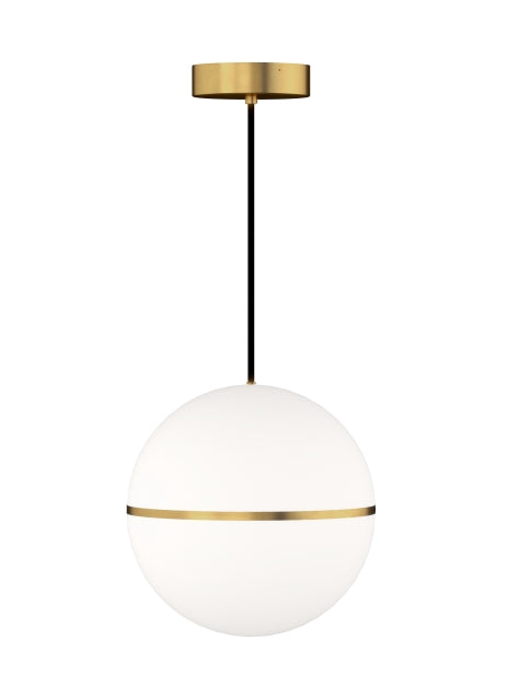 Hanea 14 in. LED Pendant Light Brass Finish - Bees Lighting