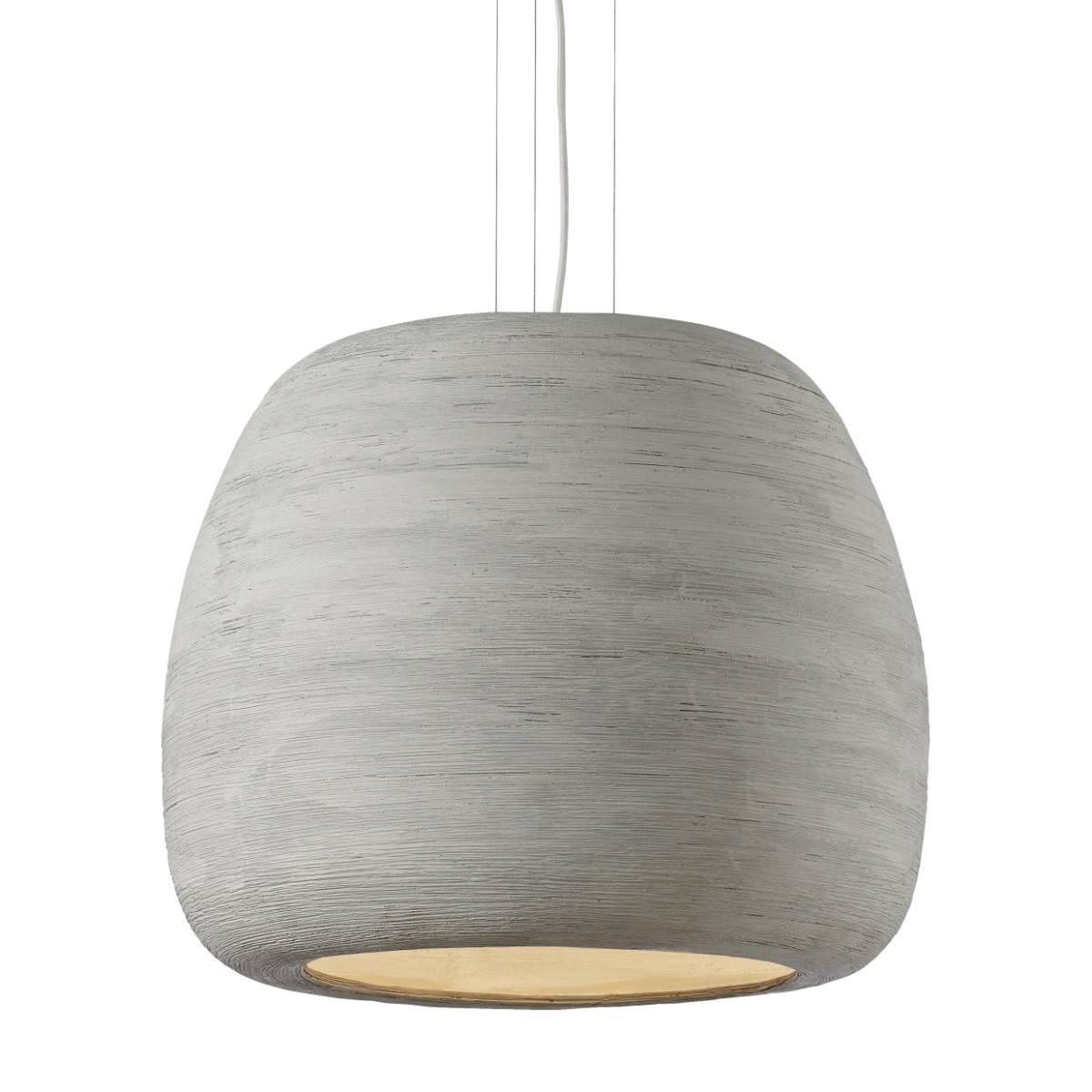 Karam Large 21 in. Pendant Light Gray Finish - Bees Lighting