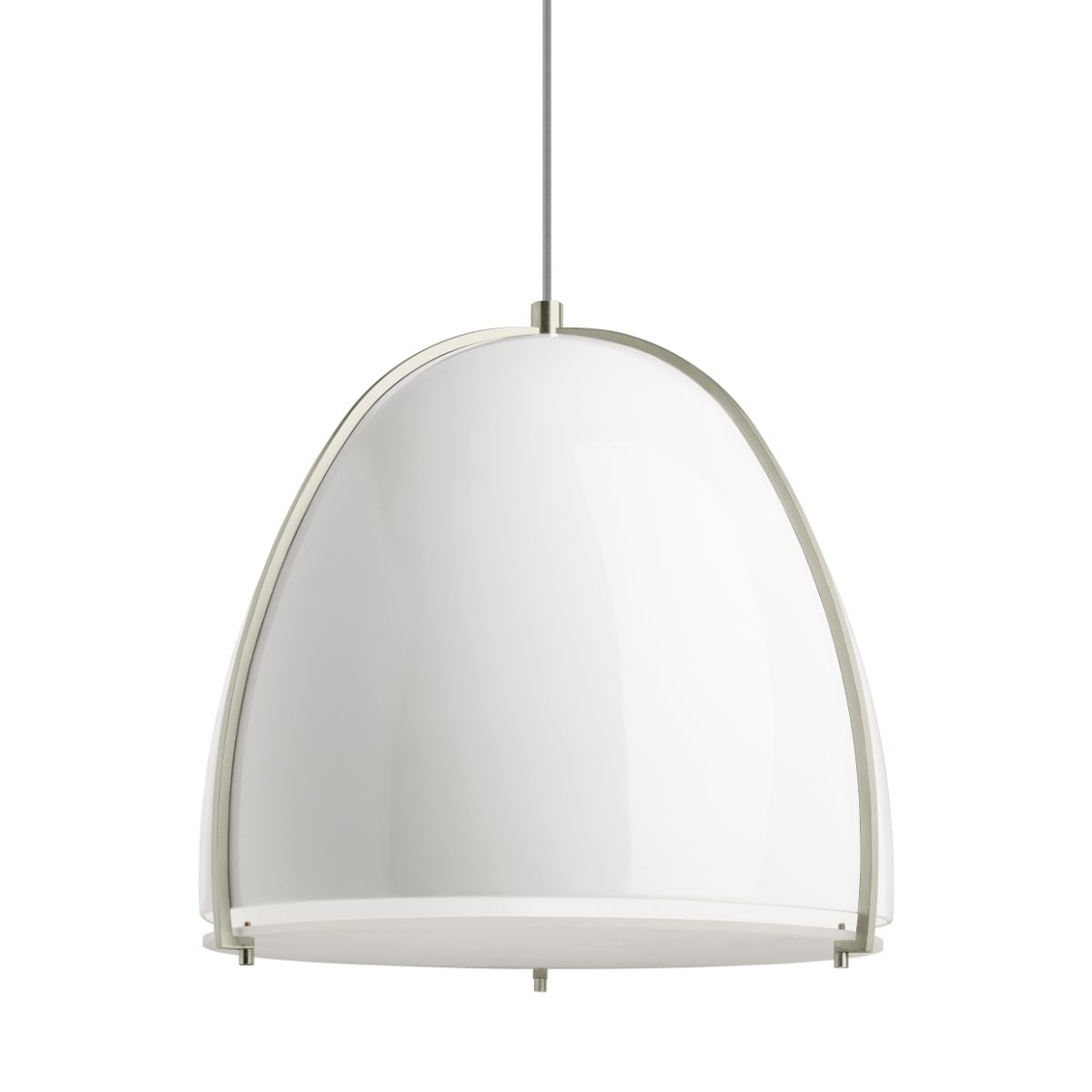 Paravo 15 in. Pendant Light White Finish - Bees Lighting