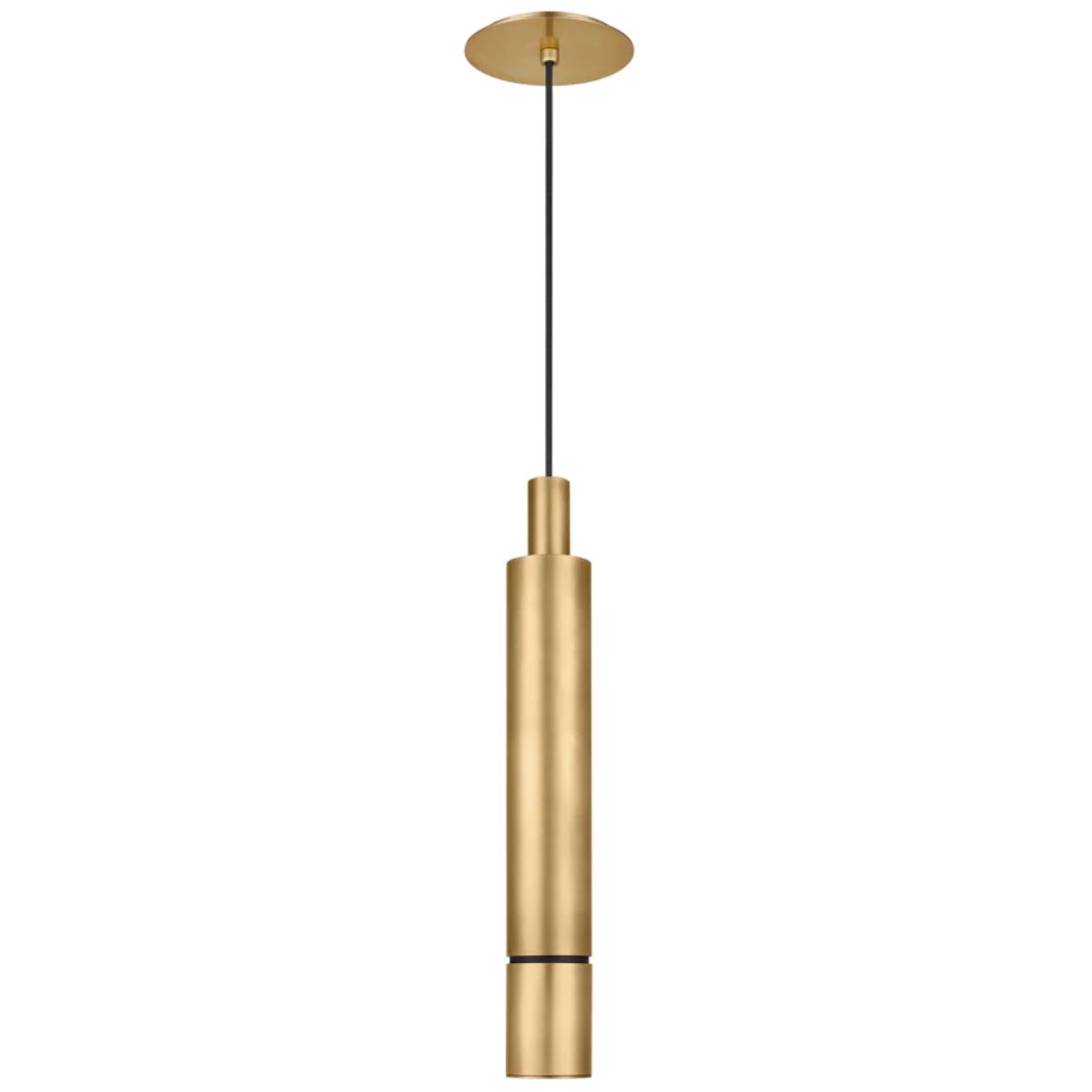 Sottile 21 in. LED Pendant Light Brass finish - Bees Lighting