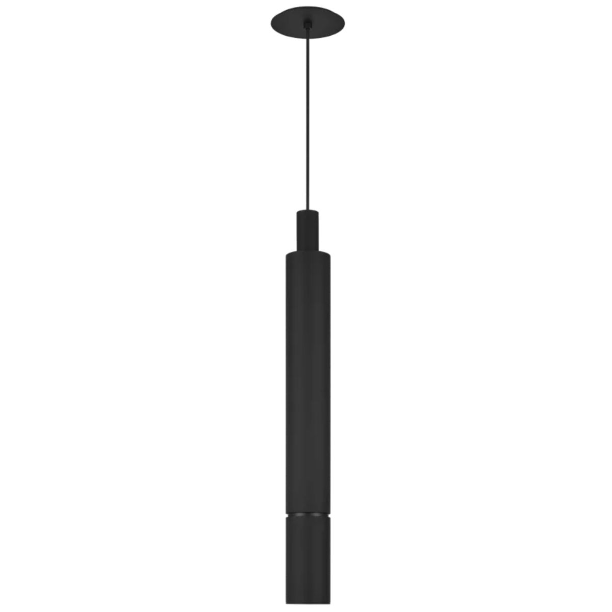 Sottile 27 in. LED Pendant Light Black finish - Bees Lighting