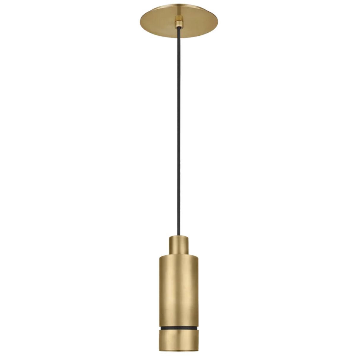 Sottile 9 in. LED Pendant Light Brass finish - Bees Lighting
