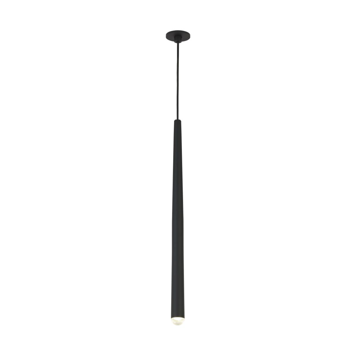 Pylon 19 in. LED Pendant Light 120-277V Black Finish - Bees Lighting