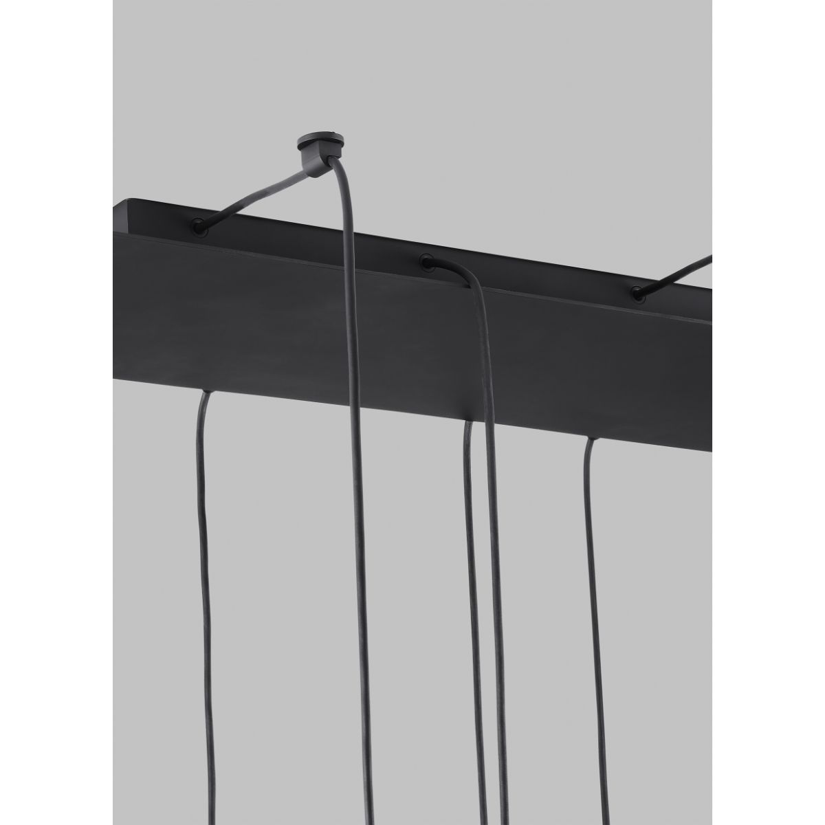 EAVES 50 in. 18 Lights LED Chandelier 120V Black Finish - Bees Lighting