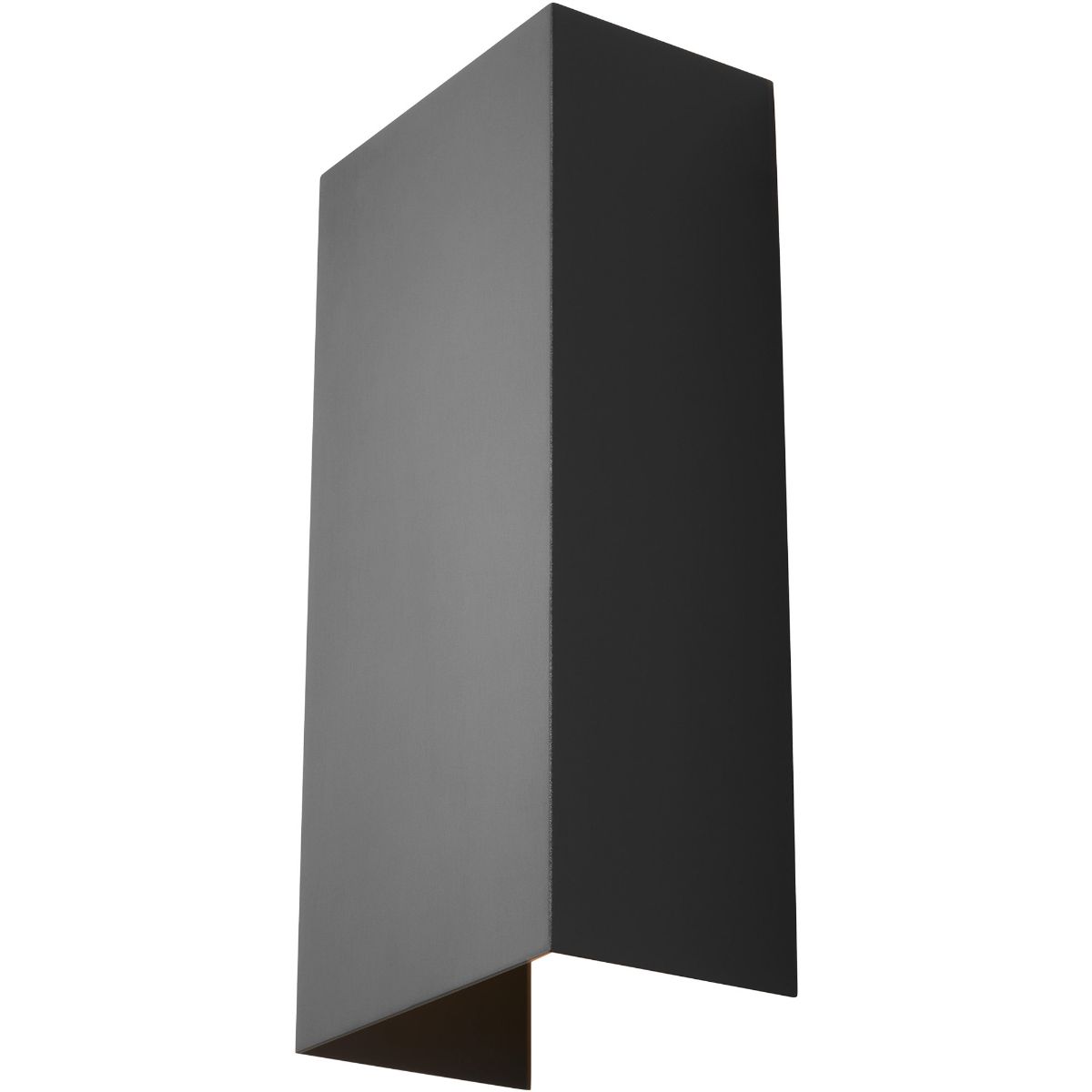 Brompton 13 in. LED Wall Sconce Black finish - Bees Lighting