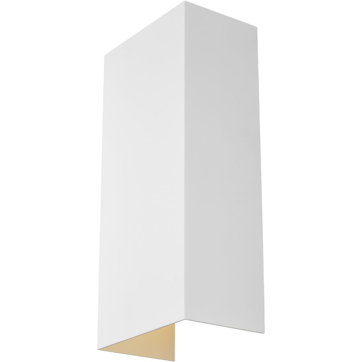 Brompton 13 in. LED Wall Sconce Matte White finish - Bees Lighting