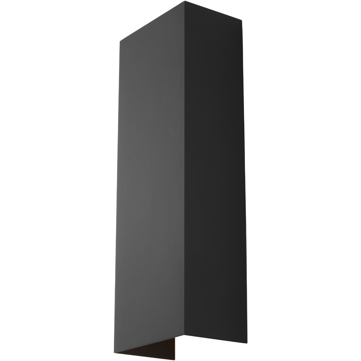 Brompton 17 in. LED Wall Sconce Black finish - Bees Lighting