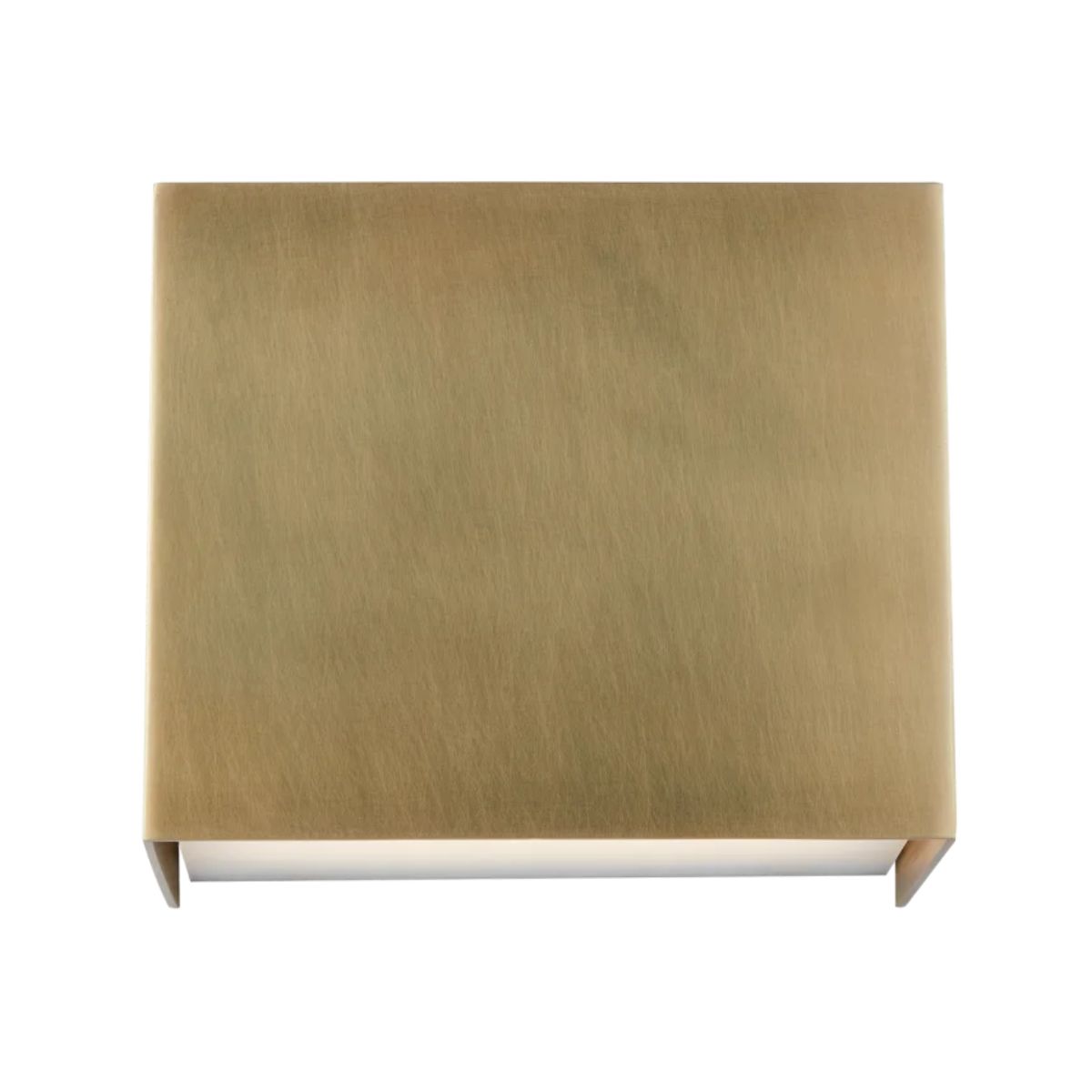 Brompton 6 in. LED Wall Sconce Natural Brass finish - Bees Lighting