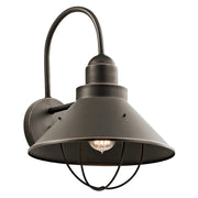 Seaside 17" Outdoor Wall Light, Olde Bronze Finish - Bees Lighting