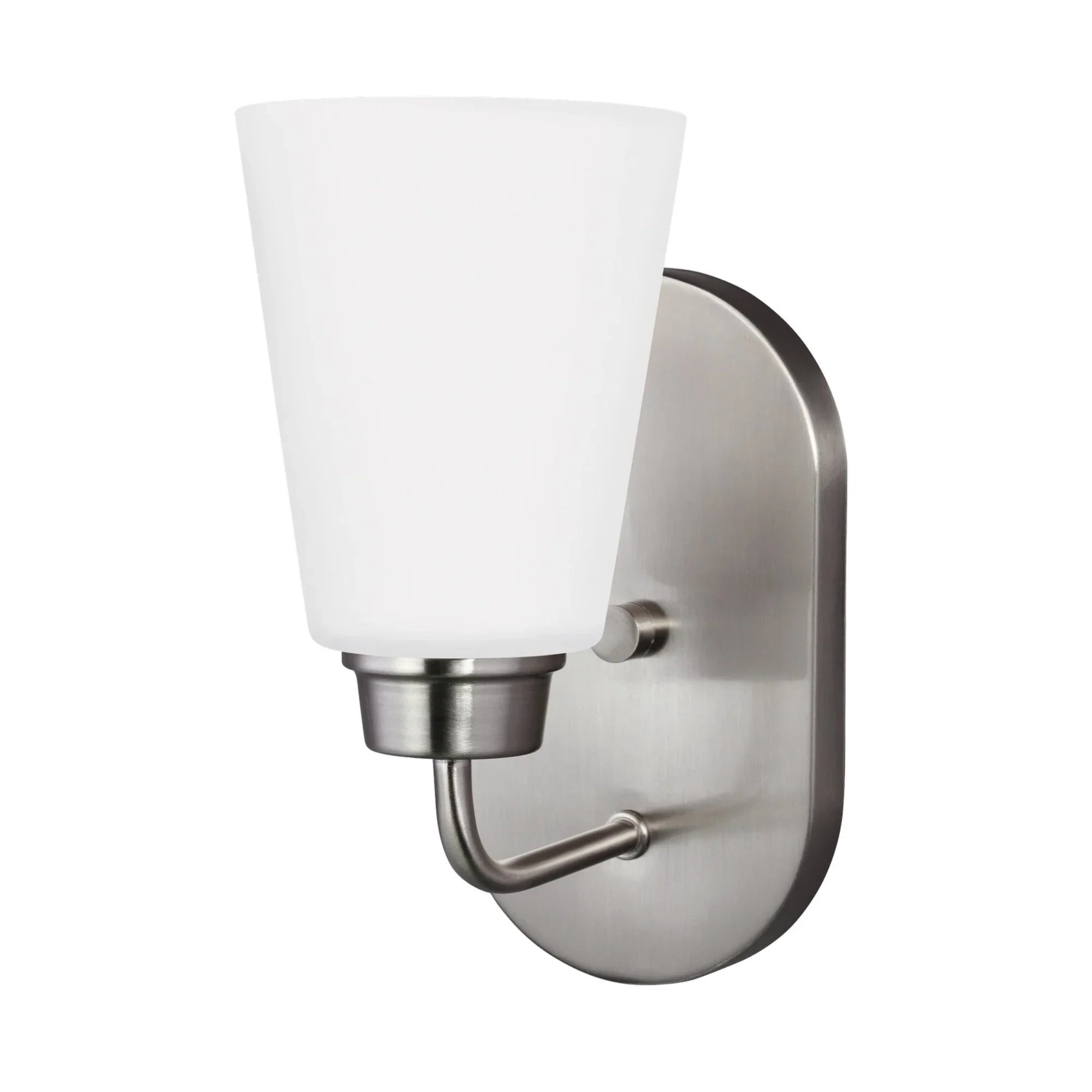 Kerrville 10" Bath Sconce, Brushed Nickel Finish - Bees Lighting