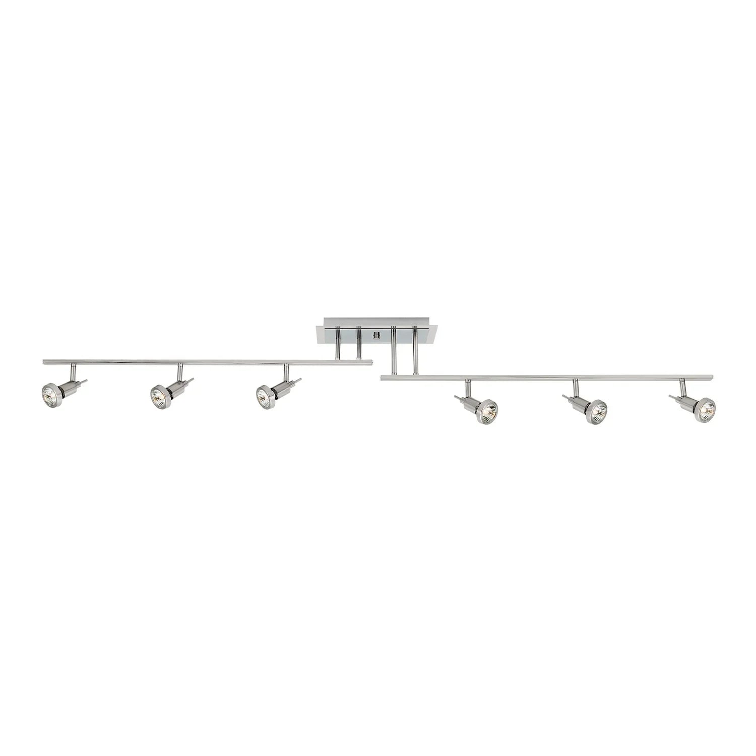 Viper 62" Adjustable LED Track Rail, Brushed Steel Finish - Bees Lighting